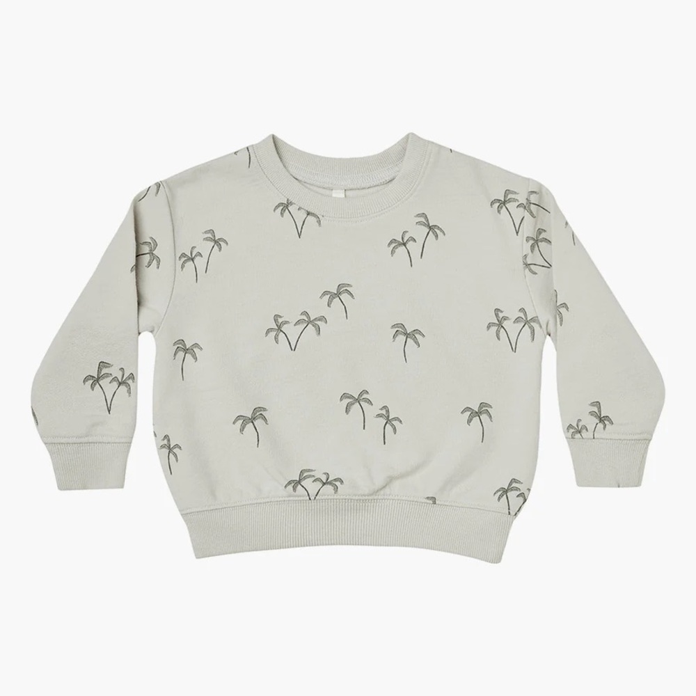 Kids Palm Tree Print Sweatshirt